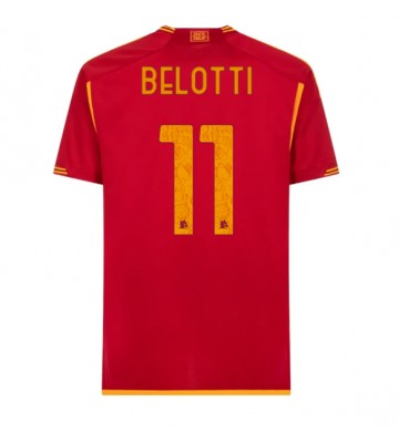 AS Roma Andrea Belotti #11 Hjemmebanetrøje 2023-24 Kort ærmer